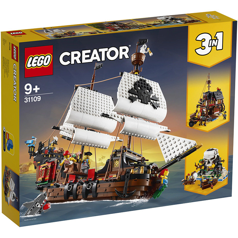 Creator 31109 Pirate Ship 1264 piese