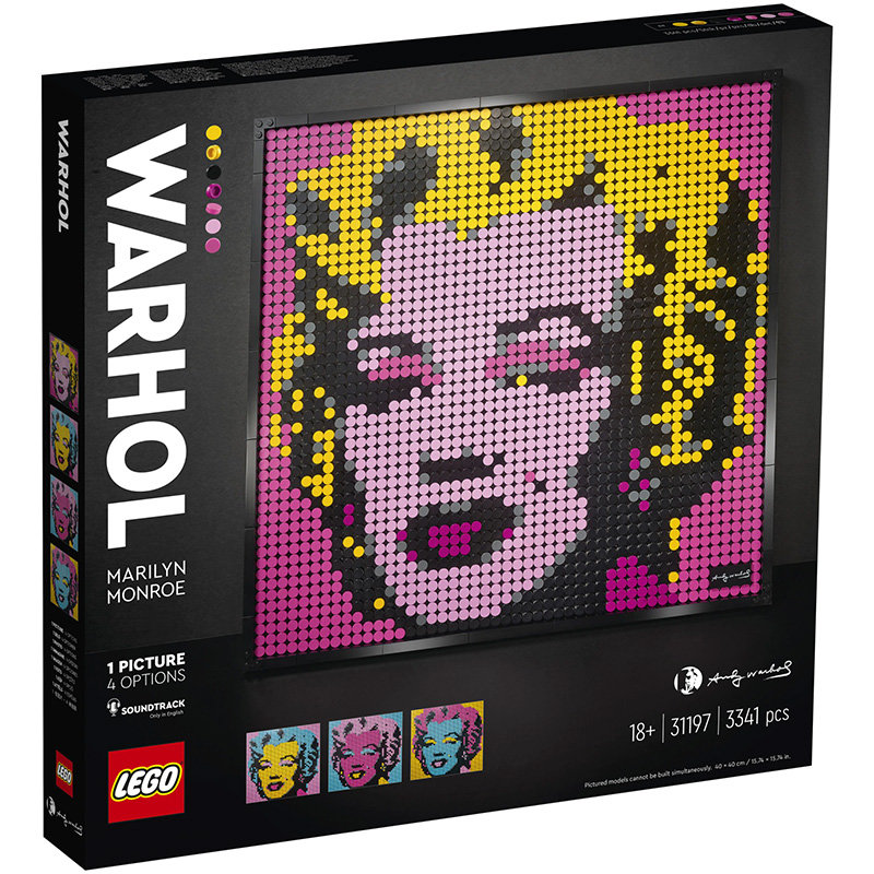 ART 31197 Andy Warhol's Marilyn Monroe 3341 piese
