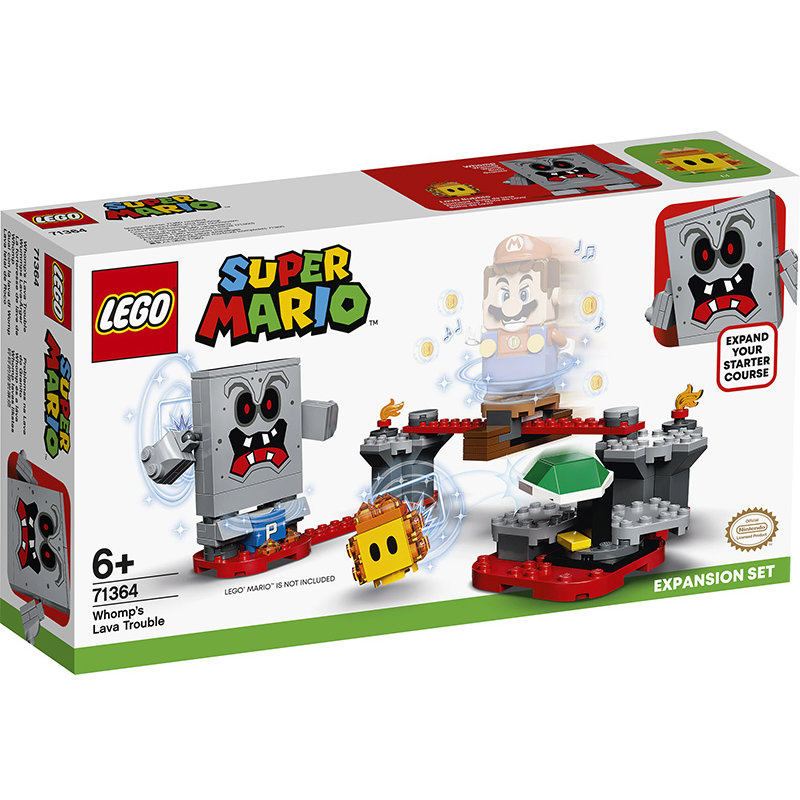 Super Mario 71364 Whomp's Lava Trouble Expansion Set 133 piese