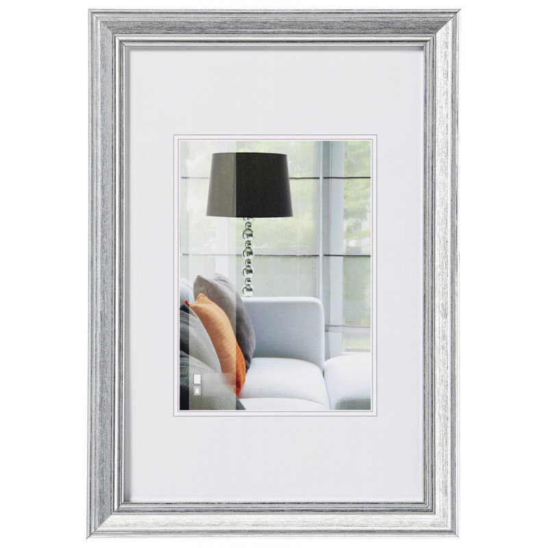 Rama foto Lounge 15x20cm Resin Silver