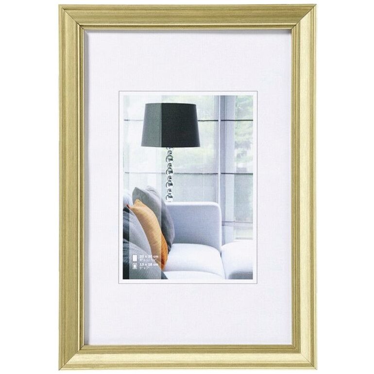 Rama foto Lounge 20x30cm Resin Gold