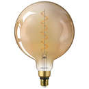 LED vintage Classic-Giant G200 E27 4.5W (28W) 300 lumeni lumina calda tip flacara (1800K) Auriu