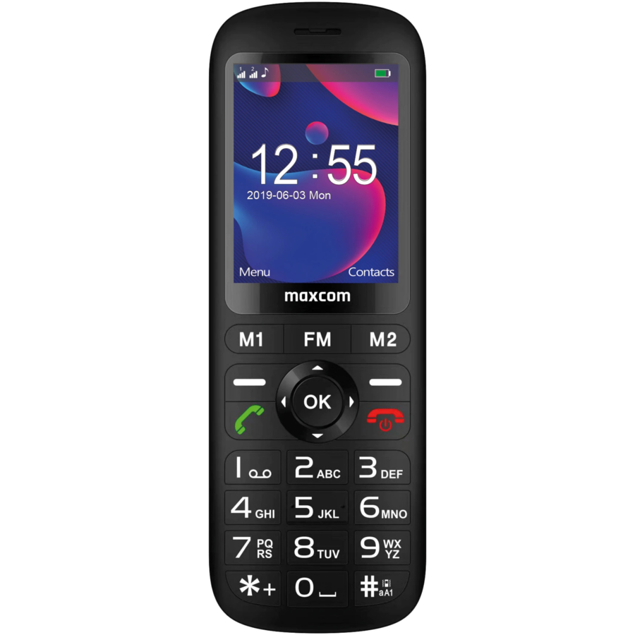 Telefon mobil MM740  Comfort Dual SIM 2G Bluetooth Black