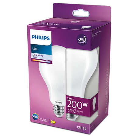 Bec LED Philips Classic A95 23W (200W) 3452 lumeni lumina alba rece (4000K)