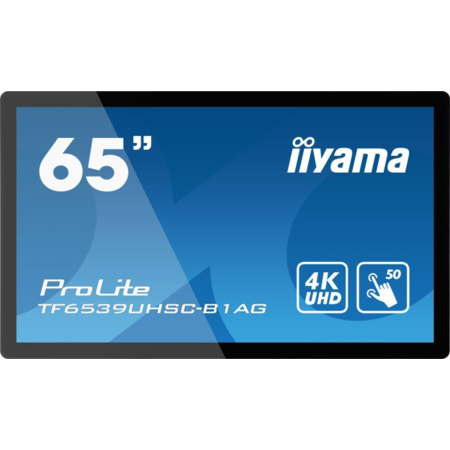 Monitor Iiyama ProLite LED-Display 65inch Negru