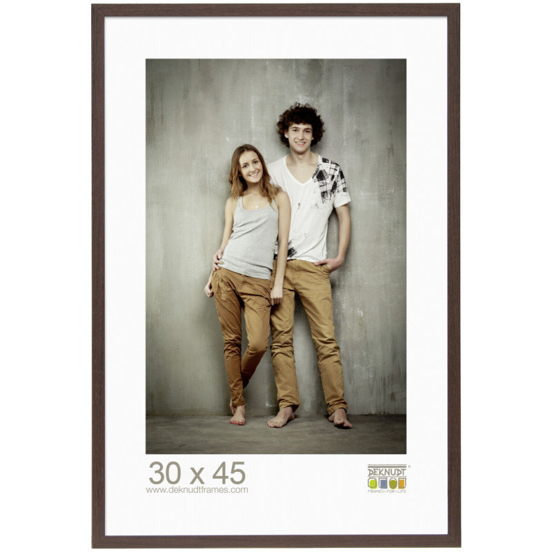 Rama foto S44CH4 30x45cm Wood Dark Brown