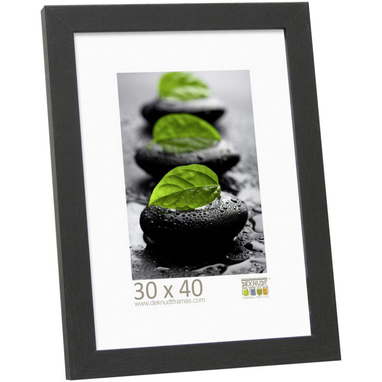 Rama foto S44CF2 30x40cm Wood Black