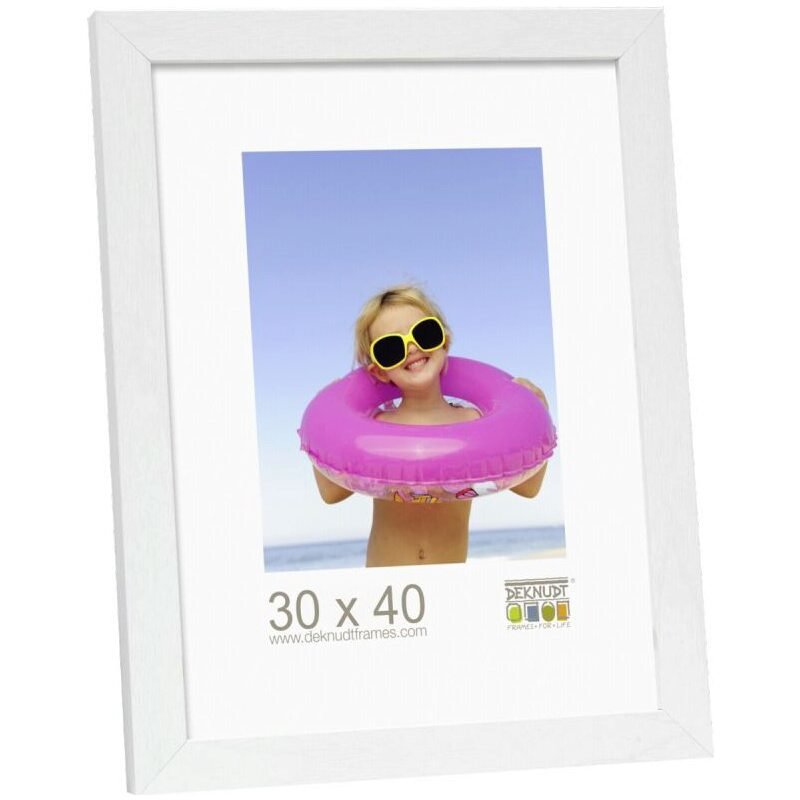 Rama foto S44CF1 30x40cm Wood White