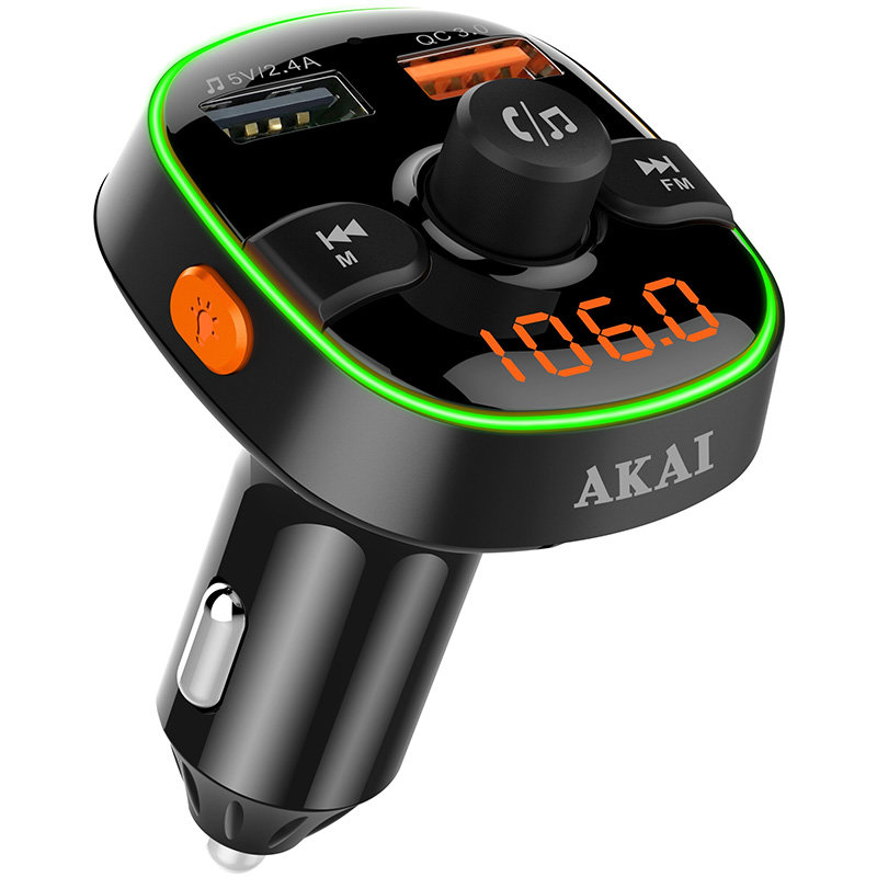 Modulator FM Akai FMT-52BT Black — imaginea 2