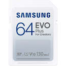 EVO Plus for Creators R130 SDXC 64GB UHS-I U1 Clasa 10