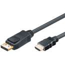 DisplayPort - HDMI 5m Black