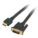 HDMI - DVI-D 2m Black