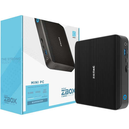 MiniPC Zotac ZBOX CI341 Nano Intel Celeron N4100 2x DDR4 2400MHz M.2 SATA SSD Slot Dual GBLan Wifi Bluetooth Black