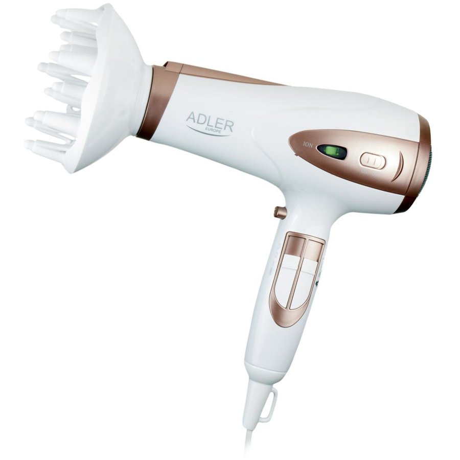 Uscator de Par AD 2248 2200W Functie Ionizare Alb