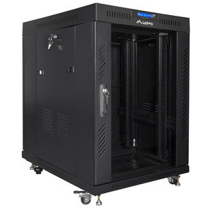 Cabinet metalic 19inch 15U Black