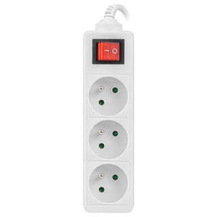 Prelungitor Lanberg 3 prize 3m White