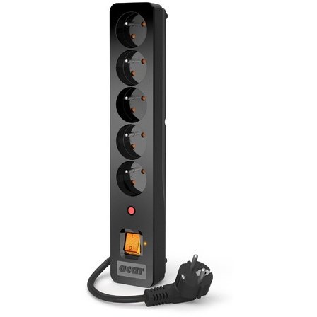 Prelungitor 5 prize 1.5m Black
