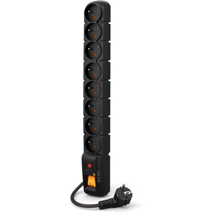 Prelungitor S8 8 prize 3m Black