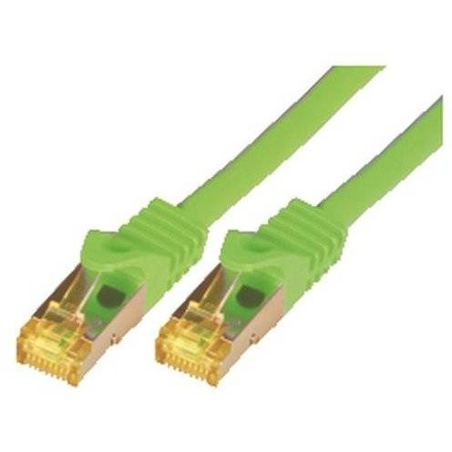 Patchcord S/FTP Cat 7 3m Green