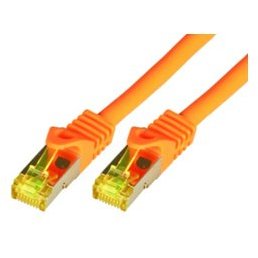 Patchcord S/FTP Cat 7 1m Orange