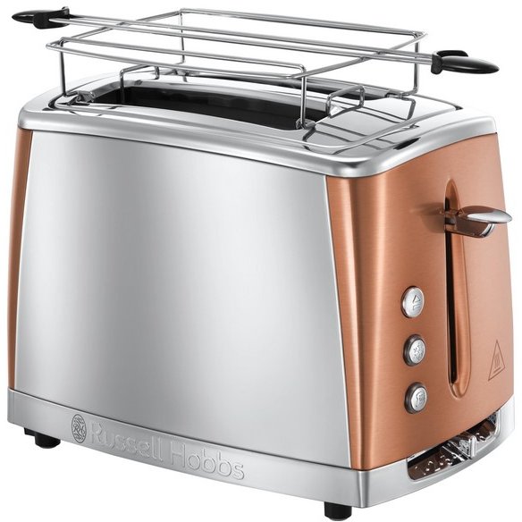Prajitor de paine 24290-56 Luna Copper Accents 1550W 2 felii Inox / Cupru