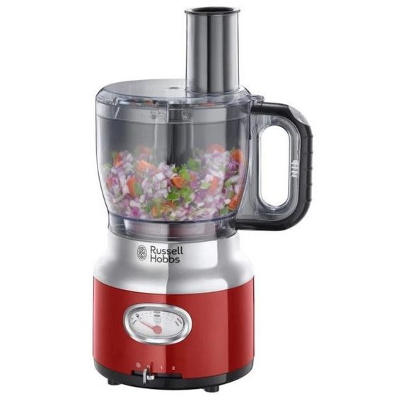 Robot de bucatarie 25180-56 Retro Ribbon Red 850W 2.3 litri Blender 1.7 litri