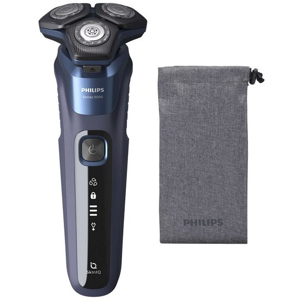 Aparat de ras Series 5000 S5585/10 Wet&Dry Negru / Albastru