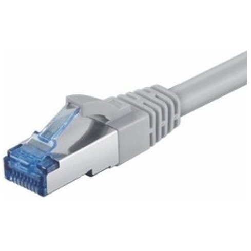 Patchcord S/FTP Cat 6A 1m Grey