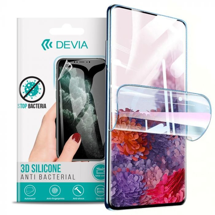 Folie protecție Devia Silicon Antibacterian pentru Samsung Galaxy A32 5G