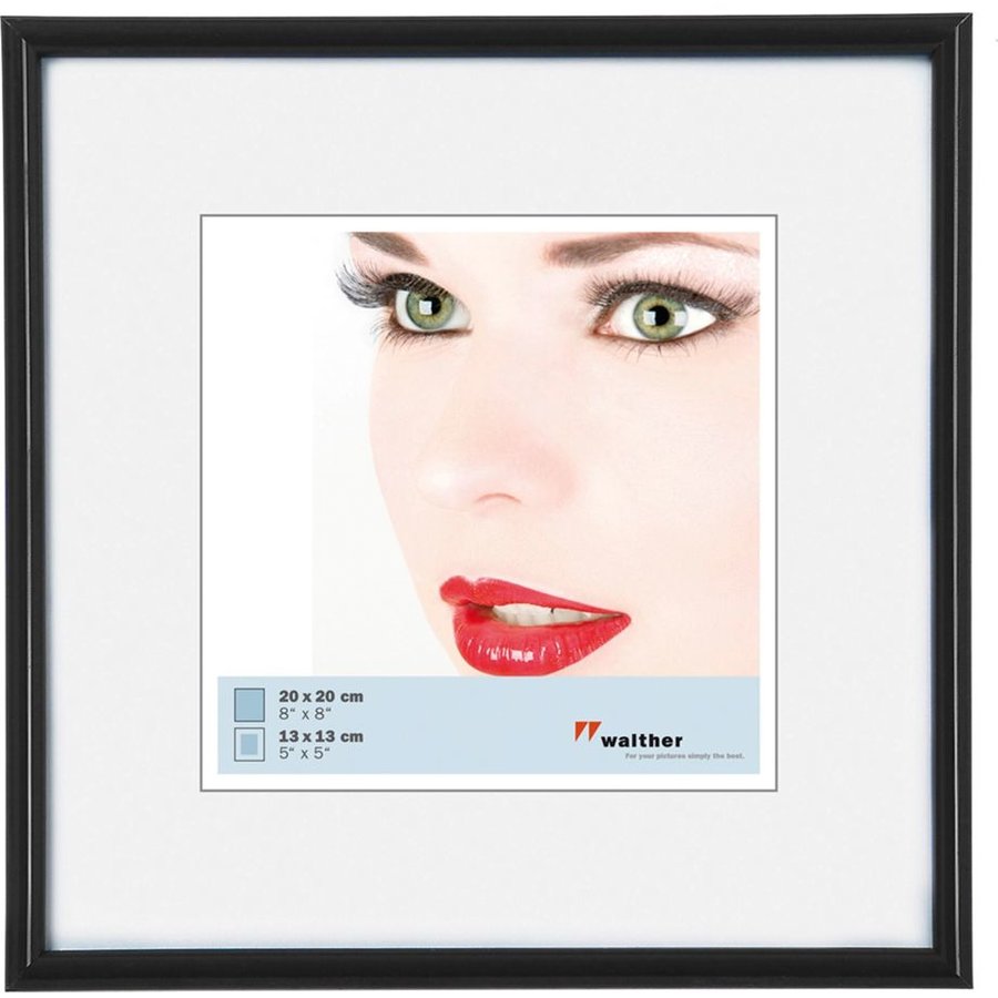 Rama foto Galeria 20x20cm Resin Black