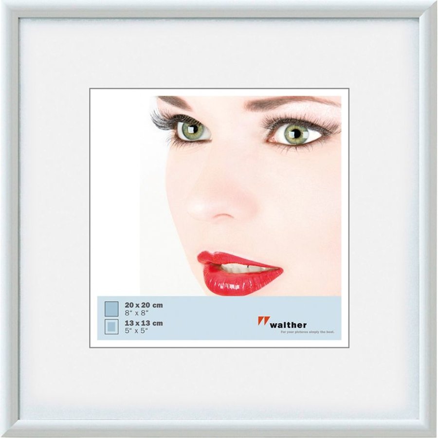 Rama foto Galeria 20x20cm Resin White