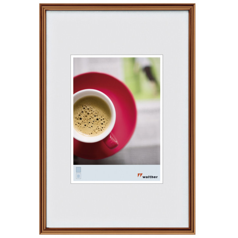 Rama foto Galeria 13x18cm Resin Kupfer