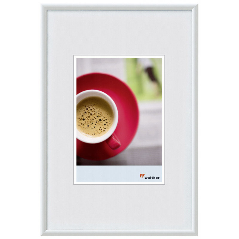 Rama foto Galeria 13x18cm Resin White