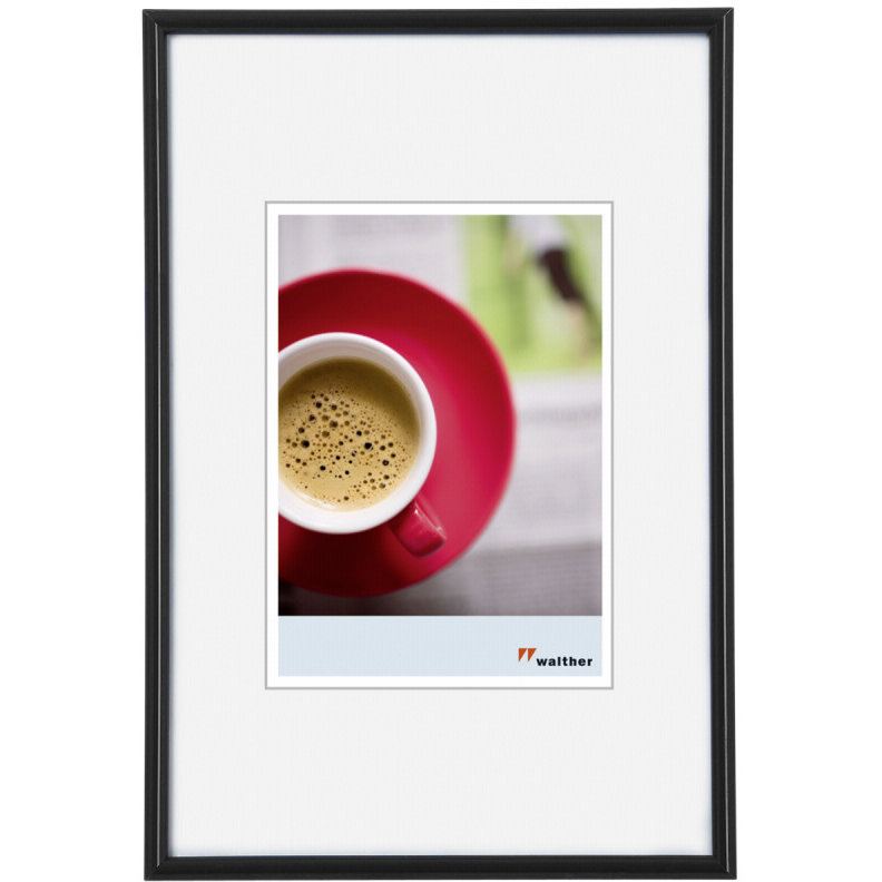 Rama foto Galeria 13x18cm Resin Black