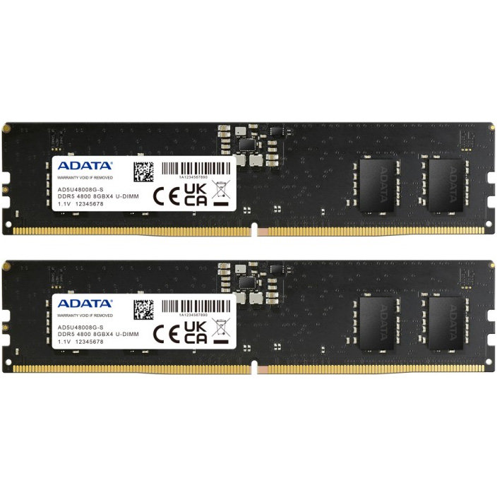 Memorie 16GB (2x8GB) DDR5 4800MHz CL40 Dual Channel Kit