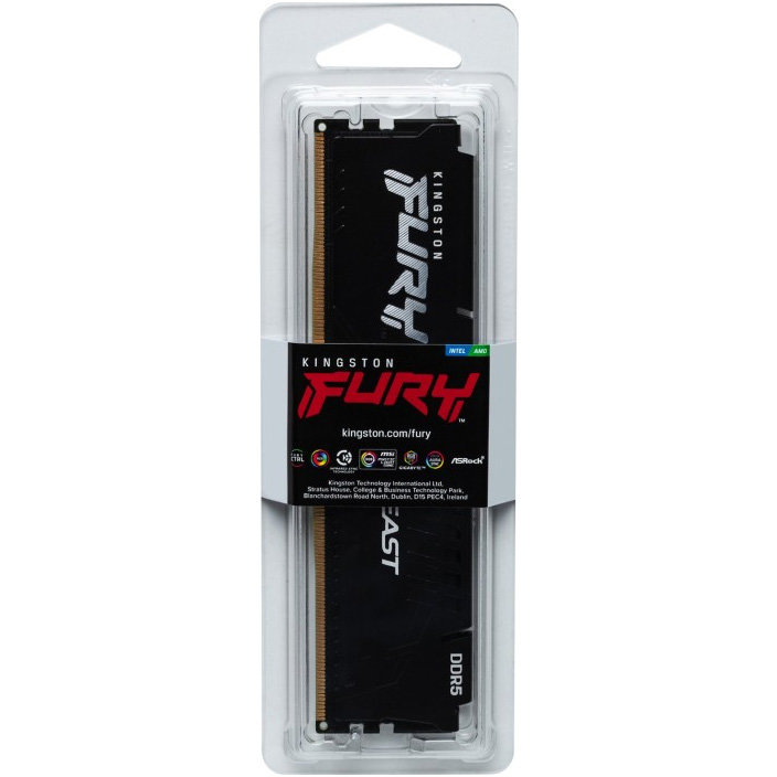 Memorie Kingston FURY Beast Black 16GB DDR5 5200MHz CL40 — imaginea 6