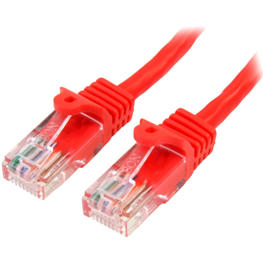 Patchcord UTP Cat 5e 10m Red