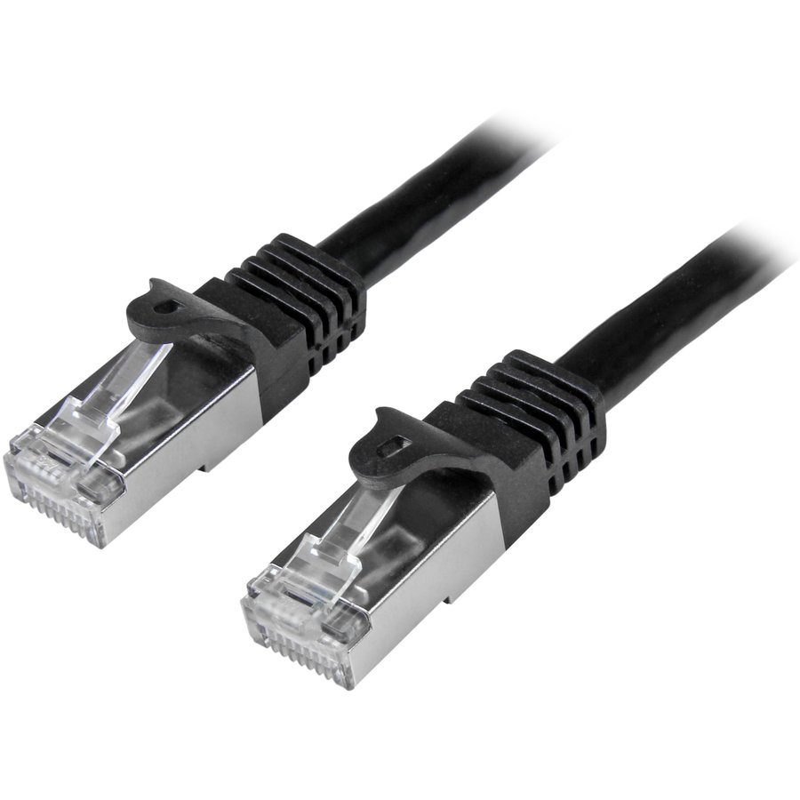 Patchcord S/FTP Cat6 0.5m Black