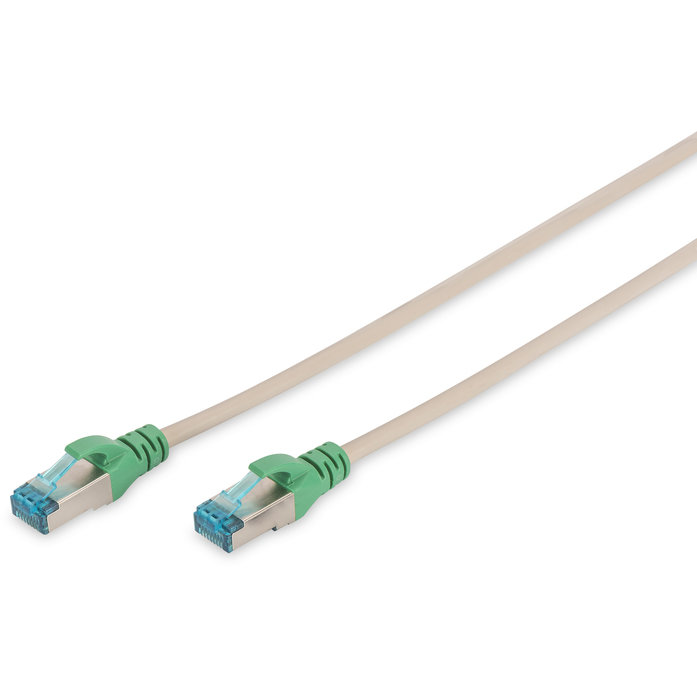 Patchcord F/UTP Cat 5E 1m Grey