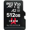 IRDM 512GB MicroSDXC V30 UHS-I U3 + Adaptor SD