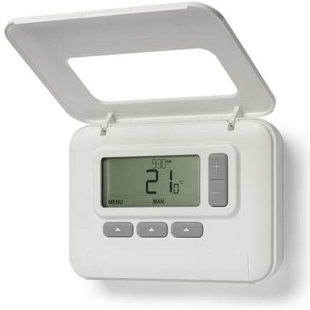 Termostat de ambient cu fir Resigilat T3  Alb