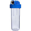 Carcasa filtru Valrom Aquapur 10inch 6 bari R1 Blue Transparent