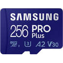 PRO Plus 2021 R160/W120 microSDXC 256GB UHS-I U3 A2 Clasa 10 cu adaptor SD