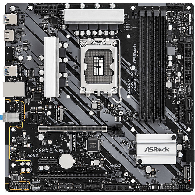 Placa de baza Z690M Phantom Gaming 4 DDR4 Intel LGA1700 mATX