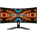 Monitor LED Gaming Curbat Gigabyte G34WQC A 34 inch WQHD VA 1ms 144Hz Black