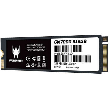 SSD Acer Predator GM7000 512GB PCIe Gen 4 x4 M.2 2280 ITGalaxy.ro