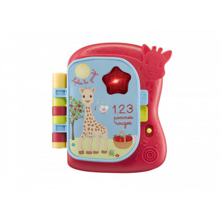 Carte muzicala luminoasa Girafa Sophie