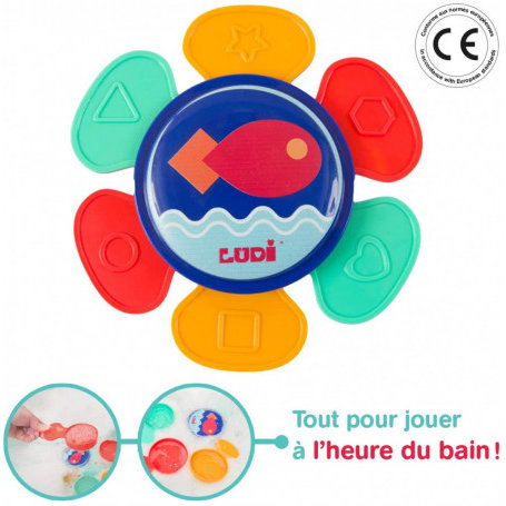 Jucarie de baie Floare Multicolor