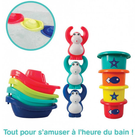 Jucarie de baie Mini Monkeys