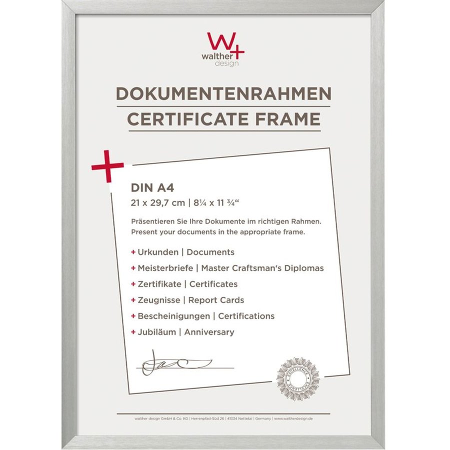 Rama foto Chair 21x297cm Aluminum Silver